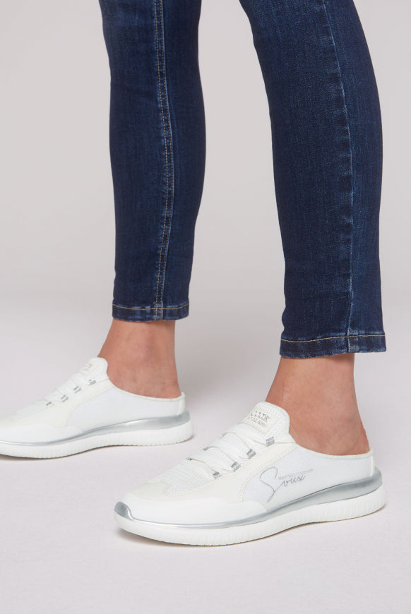 SOCCX Slip On Sneaker aus Mesh-Textil