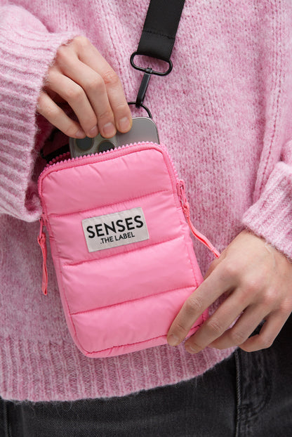 SENSES.THE LABEL Smartphone Puffer Bag AR:TI