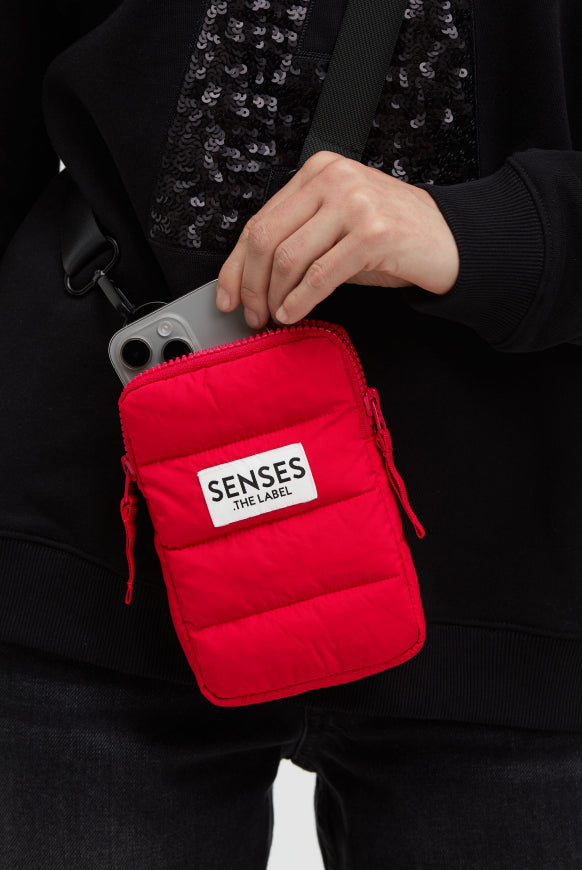 SENSES.THE LABEL Smartphone Puffer Bag AR:TI
