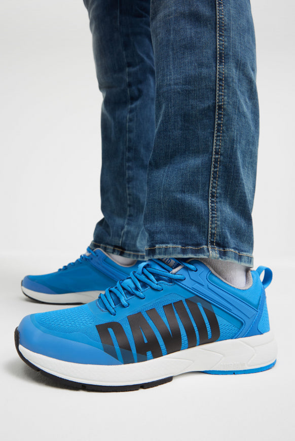 CAMP DAVID Sneaker im Jacquard-Strick mit Rubber Logo
