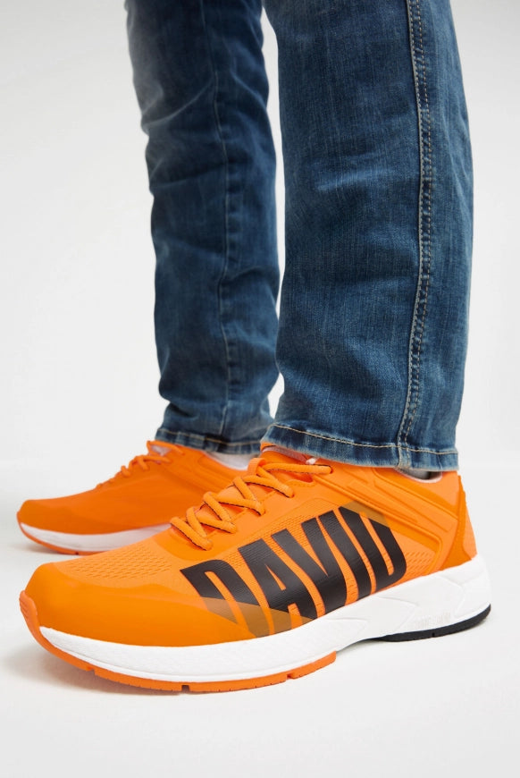 CAMP DAVID Sneaker im Jacquard-Strick mit Rubber Logo