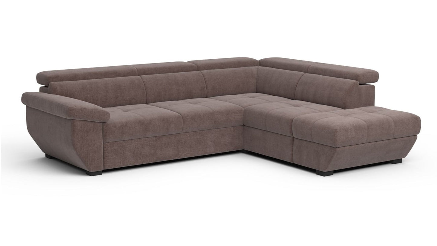 Ecksofa Speedway von Cotta mit Schlaffunktion und Bettkasten