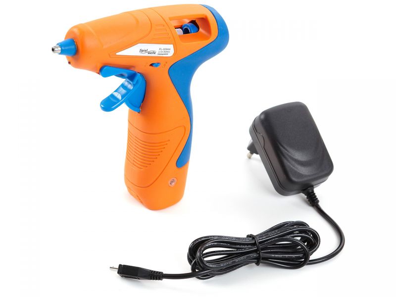 Spielheld Akku-Heißklebepistole inkl. 10 Klebesticks