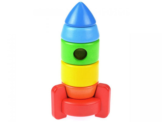 BAJO Stapelspiel Rakete