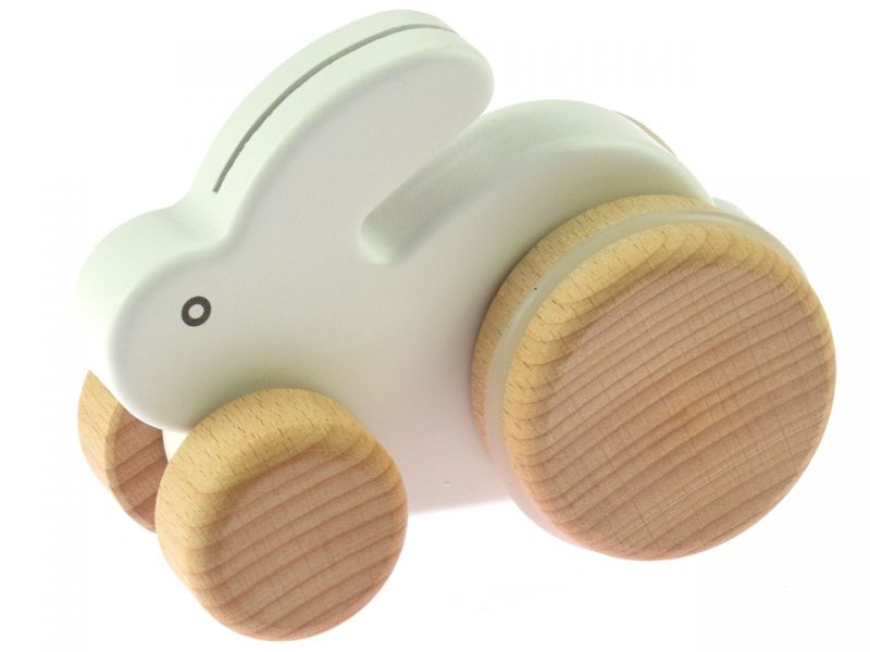 BAJO Schiebetier Kleiner Hase, weiß