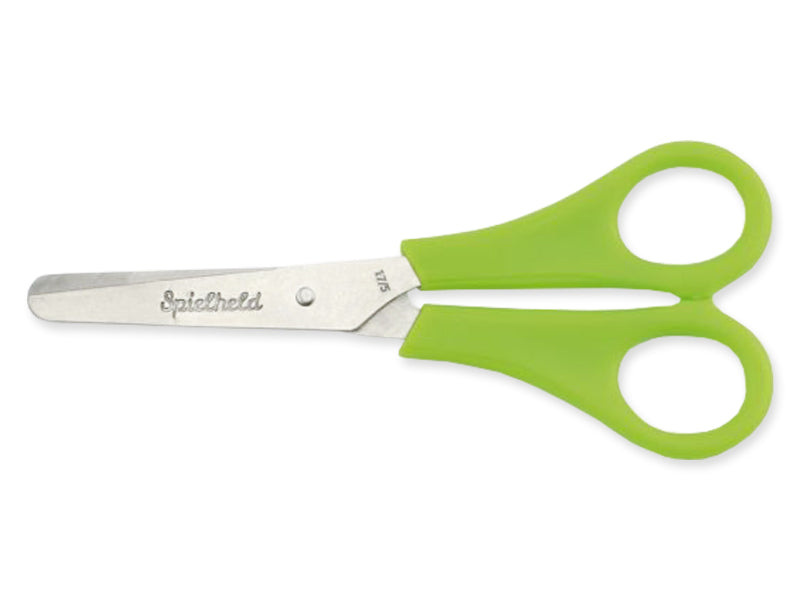 Spielheld Bastelschere rund, grün