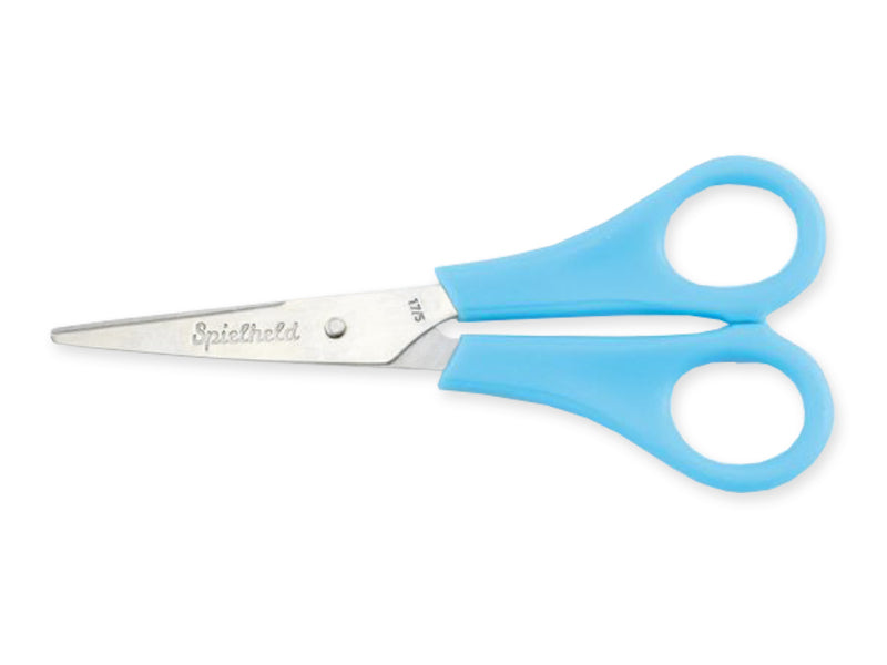 Spielheld Bastelschere spitz, hellblau