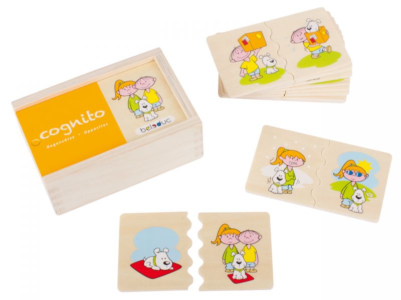 beleduc Lernspielpuzzle »Cognito - Gegensätze«