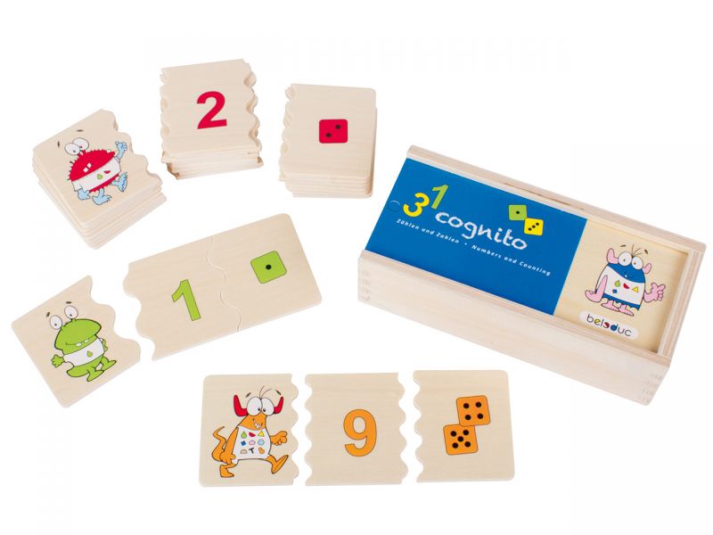 beleduc Lernspielpuzzle »Cognito - Zahlen«