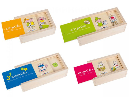 beleduc Lernspielpuzzle »Cognito«, 4er-Spar-Set