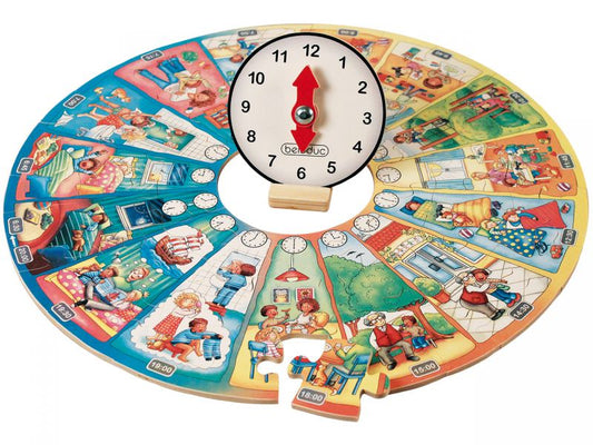 beleduc XXL Lernpuzzle »Mein Tag«