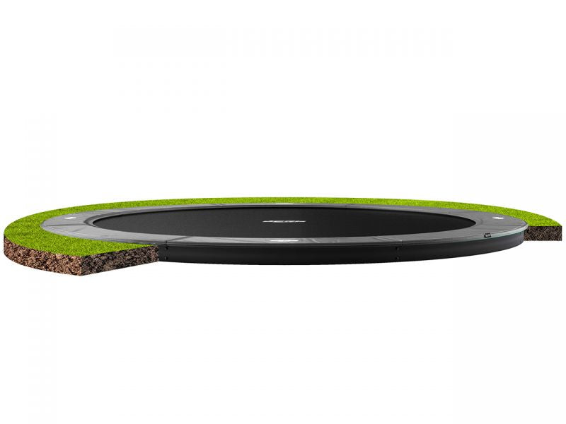 BERG Trampolin Elite Sports FlatGround 330 Grey