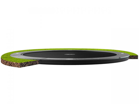 BERG Trampolin Elite Sports FlatGround 330 Grey