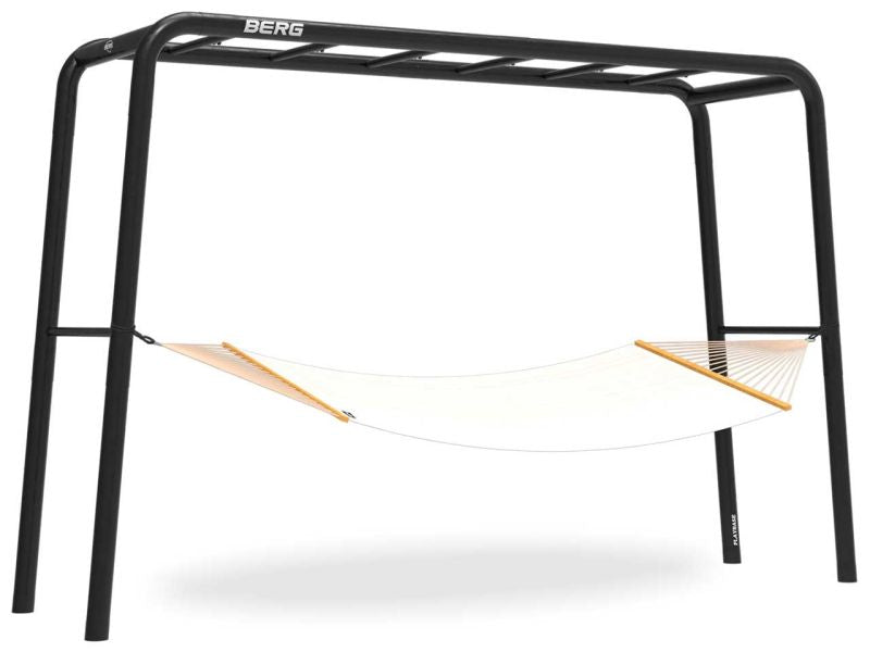 BERG PlayBase Large TT Black inkl. Hängematte