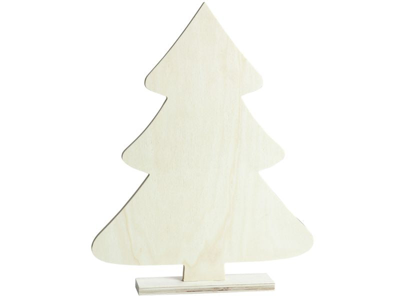 Spielheld XL Holzdeko »Tannenbaum«, natur, 34,5 cm hoch