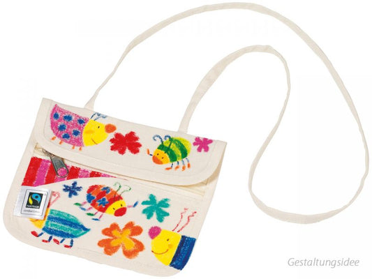 goki Brustbeutel zum Anmalen, Fairtrade