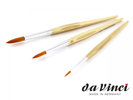 da Vinci JUNIOR Synthetik Malpinsel-Set 303, 3-tlg.