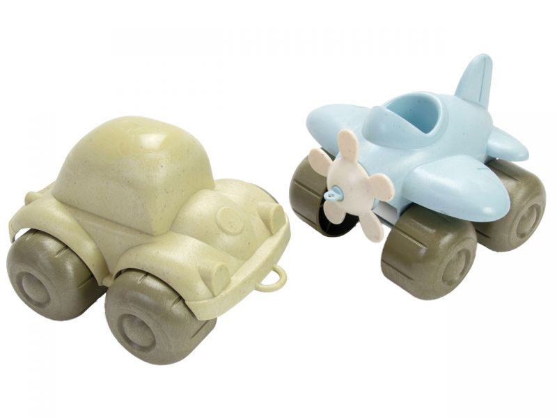 dantoy BIOplastic Flugzeug und Auto