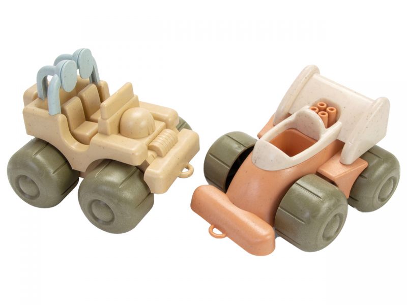 dantoy BIOplastic Rennwagen und Geländewagen