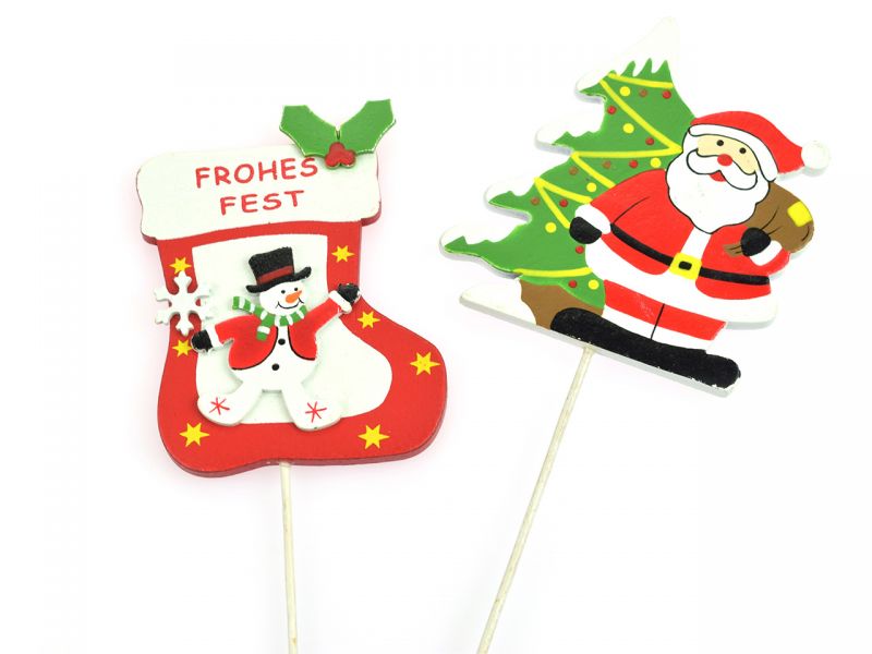 Spielheld Dekostecker Weihnachten, 2er-Set
