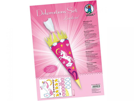 URSUS Dekorations-Set »Einhorn«
