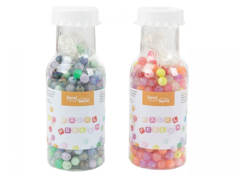 Fädelperlen, Perlmutt, 2er-Set