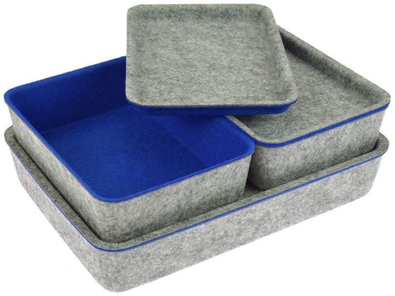 Spielheld Filz-Organizer inkl. Abdeckung, 6er-Set