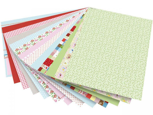 Folia Motivkarton Mittsommerland, 50 x 70 cm, 13 Motive