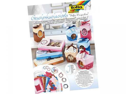 Folia Geschenkschachteln »Süßes Verpacken«, 40-tlg.