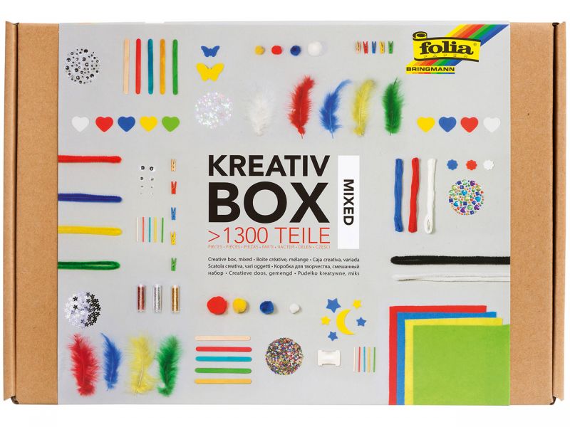 Folia Kreativ Box »Material Mix«, über 1300 Teile