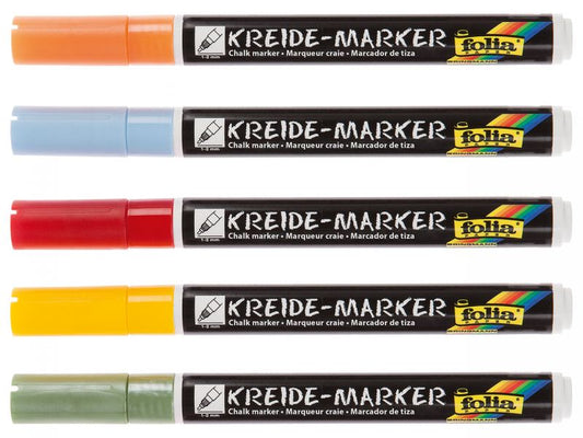 Folia Kreidemarker »Pastel Dreams«, 5er-Set