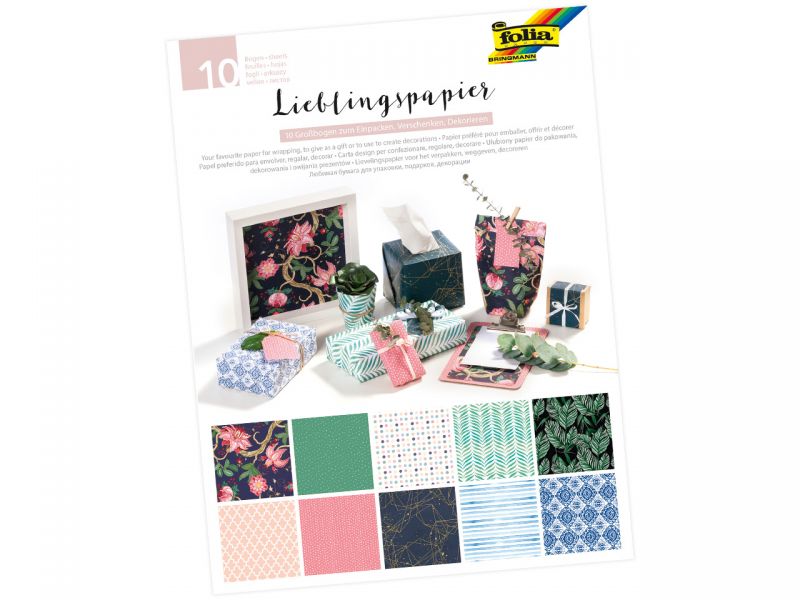 Folia Lieblingspapier »Ganzjahr«, 80 g/m², 50 x 70 cm, 10 Bogen