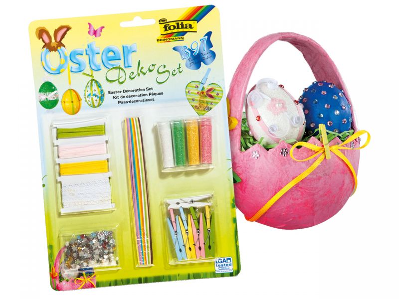 Folia Oster-Deko-Set, 397-tlg.