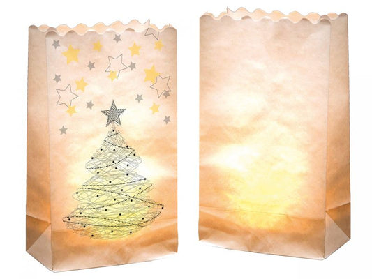 Folia Papier-Lichtertüten, 10er-Set