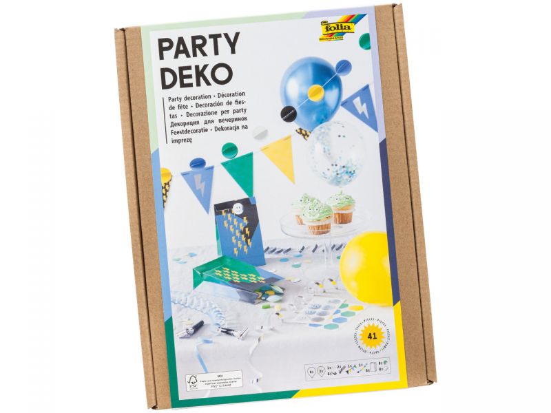 Folia Party Deko »Boys«, 41-tlg.
