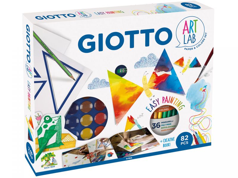 Giotto Art Lab »Easy Painting« Bastelset, 82-tlg.