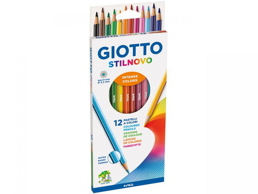Giotto Stilnovo Farbstifte, 12 Farben