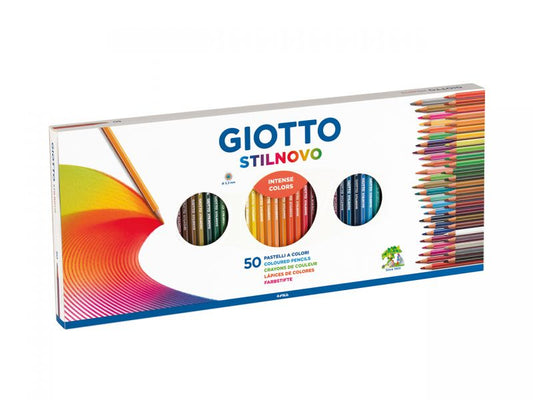 Giotto Stilnovo Farbstifte, 50 Farben