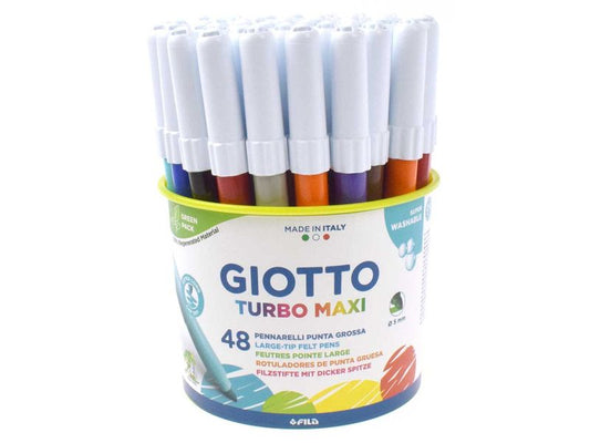 Giotto Filzstifte Turbo Maxi, 48er-Set