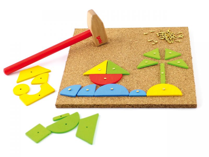 goki Hämmerchen-Spiel, 118-tlg.