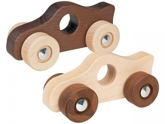 goki nature Greiffahrzeuge Rennautos, 2er-Set