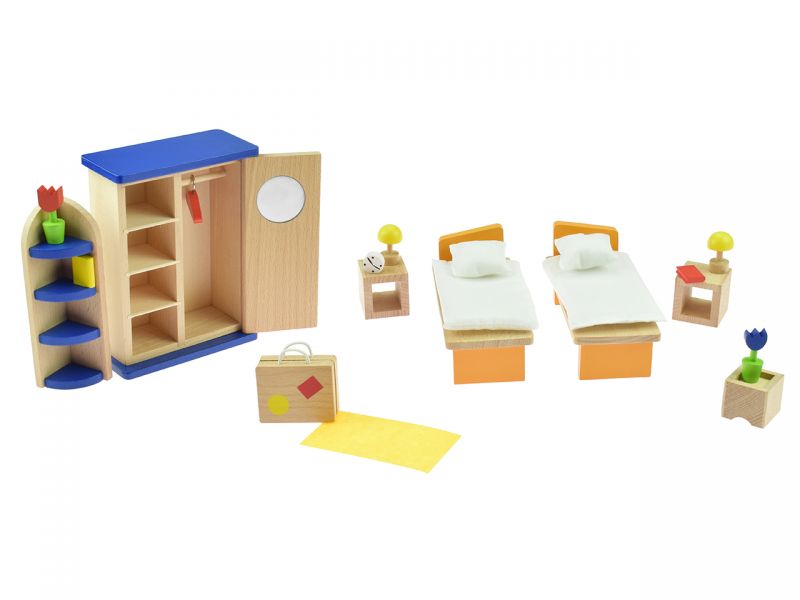 goki Puppenmöbel Schlafzimmer