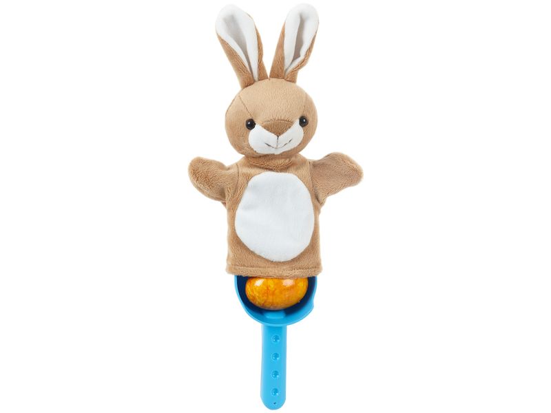 Spielheld Handpuppe Hase inkl. Schaufel
