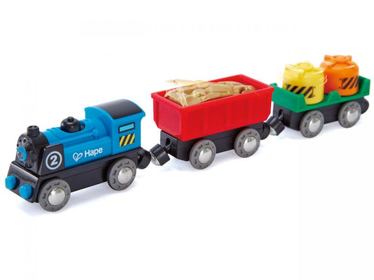 Hape Güterzug mit Batterieantrieb