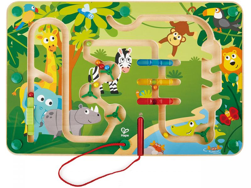 Hape Magnet-Labyrinth »Dschungel«
