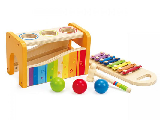 Hape Xylophon und Hammerspiel