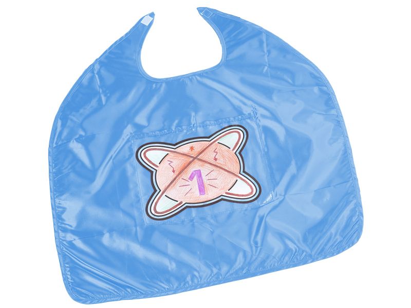 Helden-Cape, hellblau