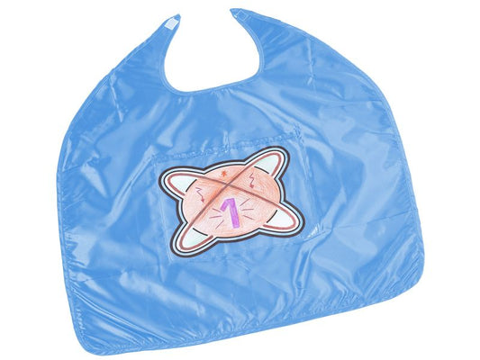 Helden-Cape, hellblau