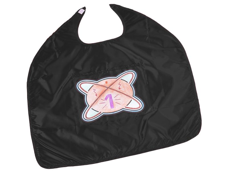 Helden-Cape, schwarz