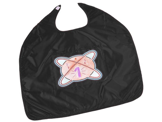 Helden-Cape, schwarz